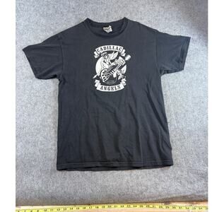 VTG Cadillac Angels Rockabilly Shirt Men Small Music Retro Grunge Streetwear 90s